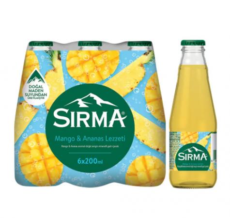 SIRMA 6X200ML MANGO&ANANAS