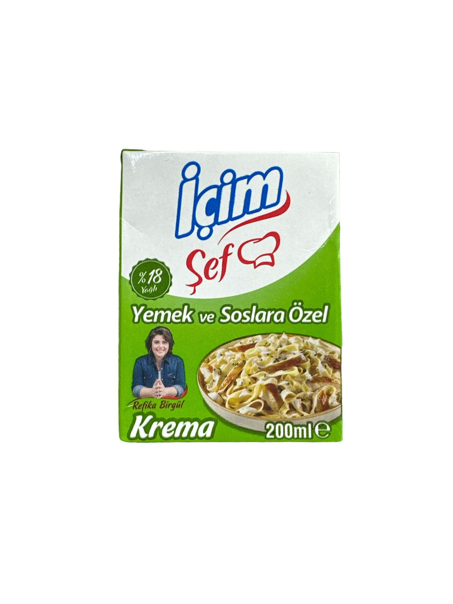 Ülker İçim Şef Yemek Krema 200 Ml