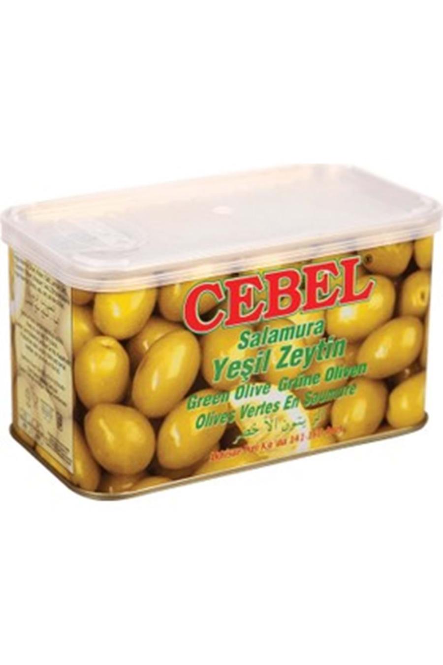 Cebel Yeşil Zeytin Kokteyl 141-160 600 Gr