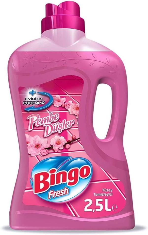 Bingo Fresh Pembe Düşler Yüzey Temizleyici 2500 Ml