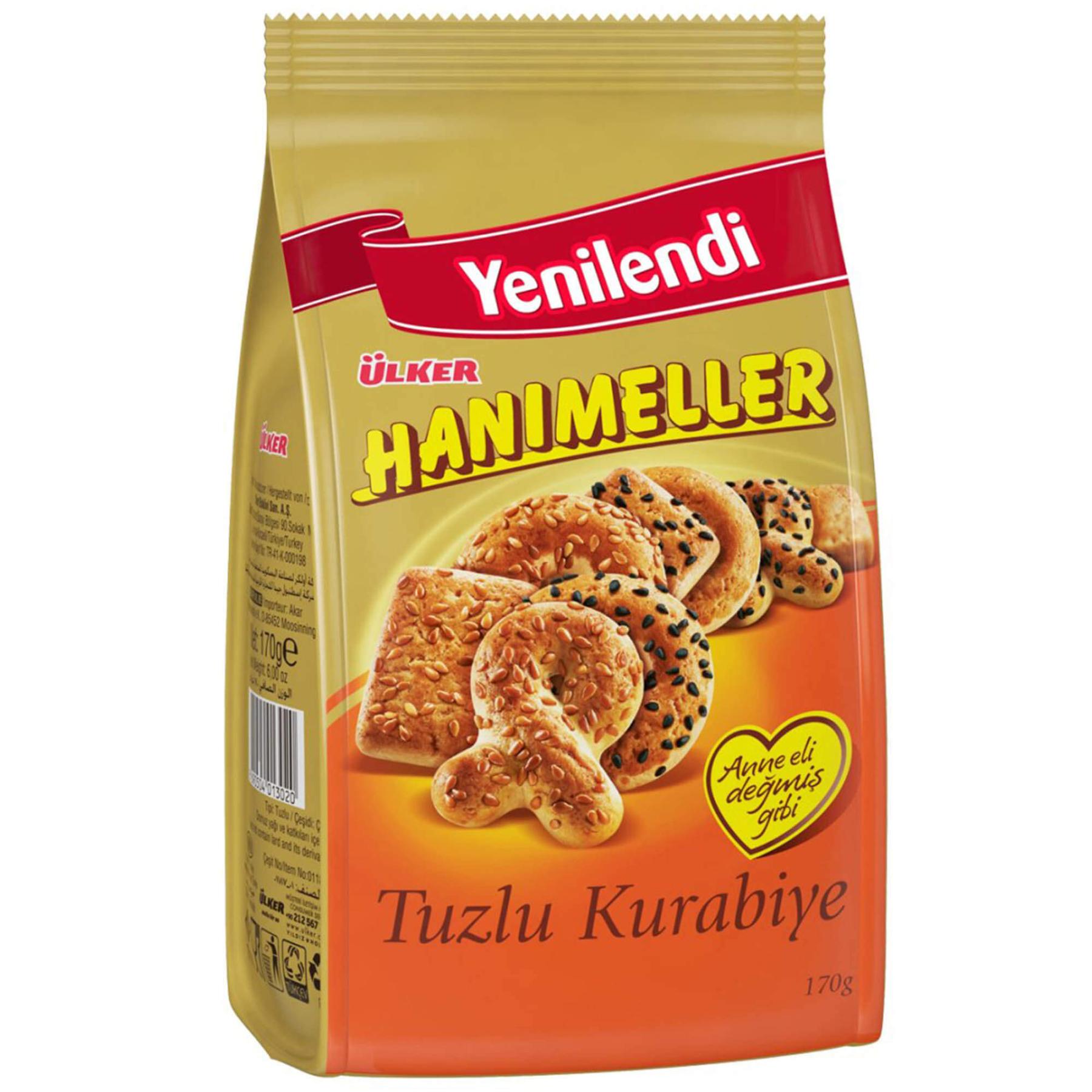 Ülker Hanımeller Tuzlu Kurabiye 150 Gr Karma