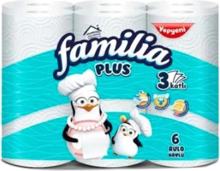 Familia Plus Havlu 6`lı