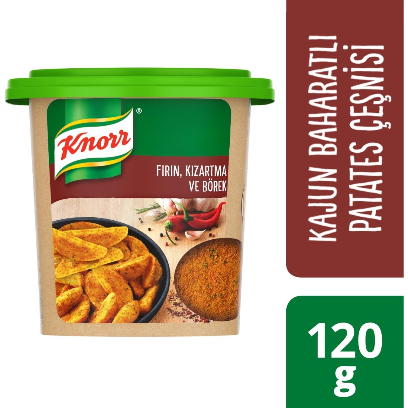 Knorr Patates Çeşnisi Kajun Baharatlı 120 Gr