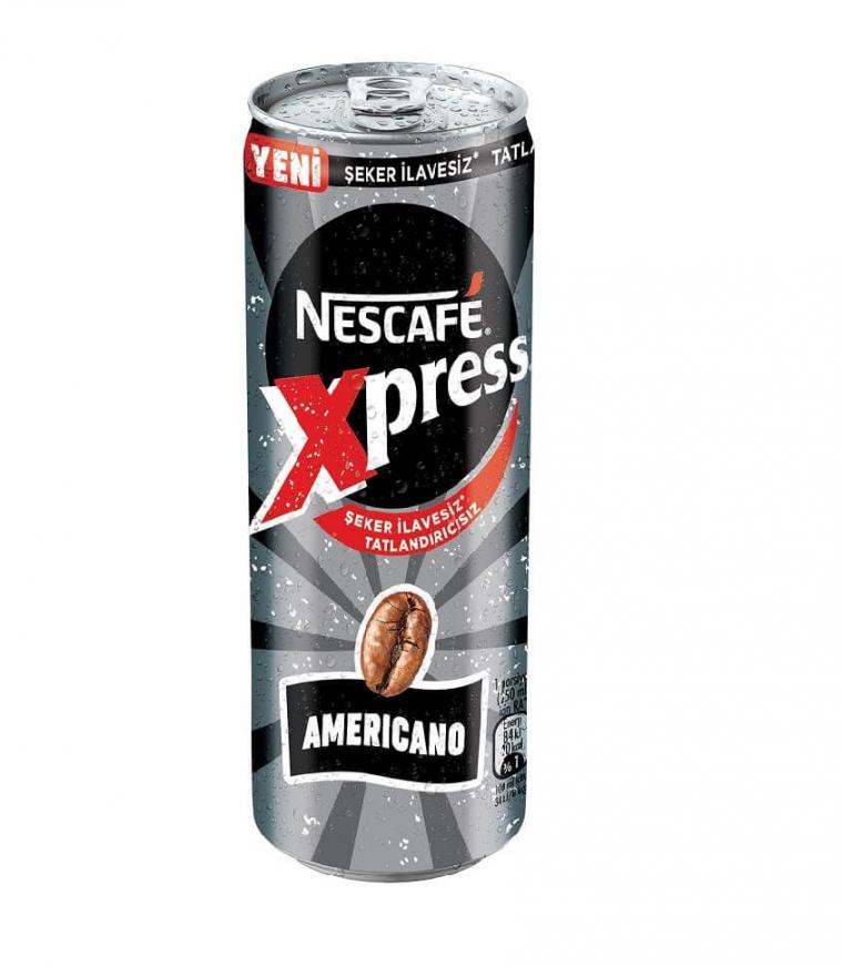 Nescafe Xpress Americano Şekersiz 250 Ml