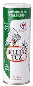 Billur Tuz İyotsuz Sodyumu %50 Az 250 Gr