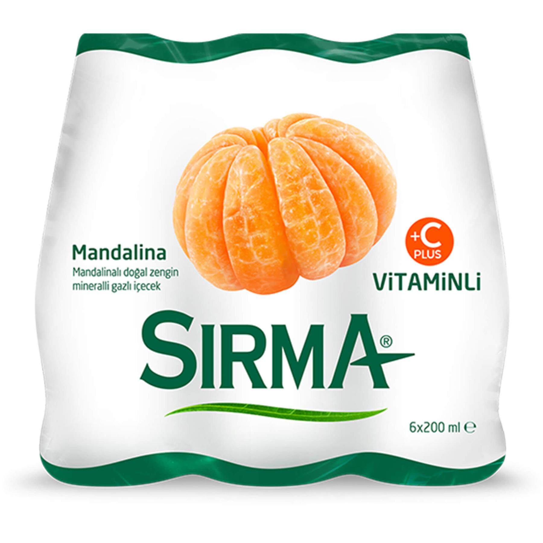 Sırma Soda 6`lı Mandalina