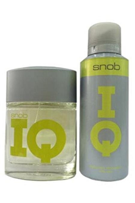 Snob IQ Mantıksal Zeka 100 Ml Erkek Parfüm Artı Deodorant Set