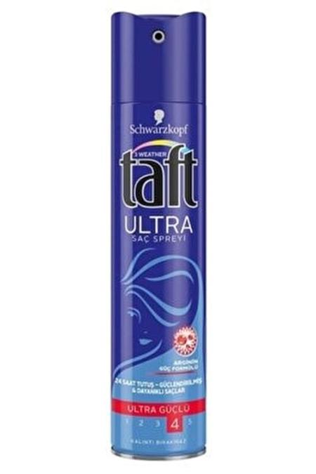 Taft Saç Sprey 250 Ml Ultra Mavi