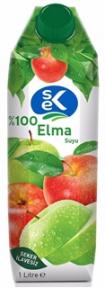 Sek %100 Elma Suyu 1 Lt