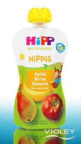 HiPP Organik Muzlu Elmalı Armut Püresi 100g