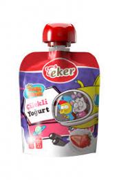 EKER CILEKLI YOGURT 80GR