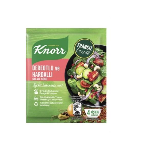 Knorr Salata Sosu 5 x 10 Gr Dereotlu Ve Hardallı