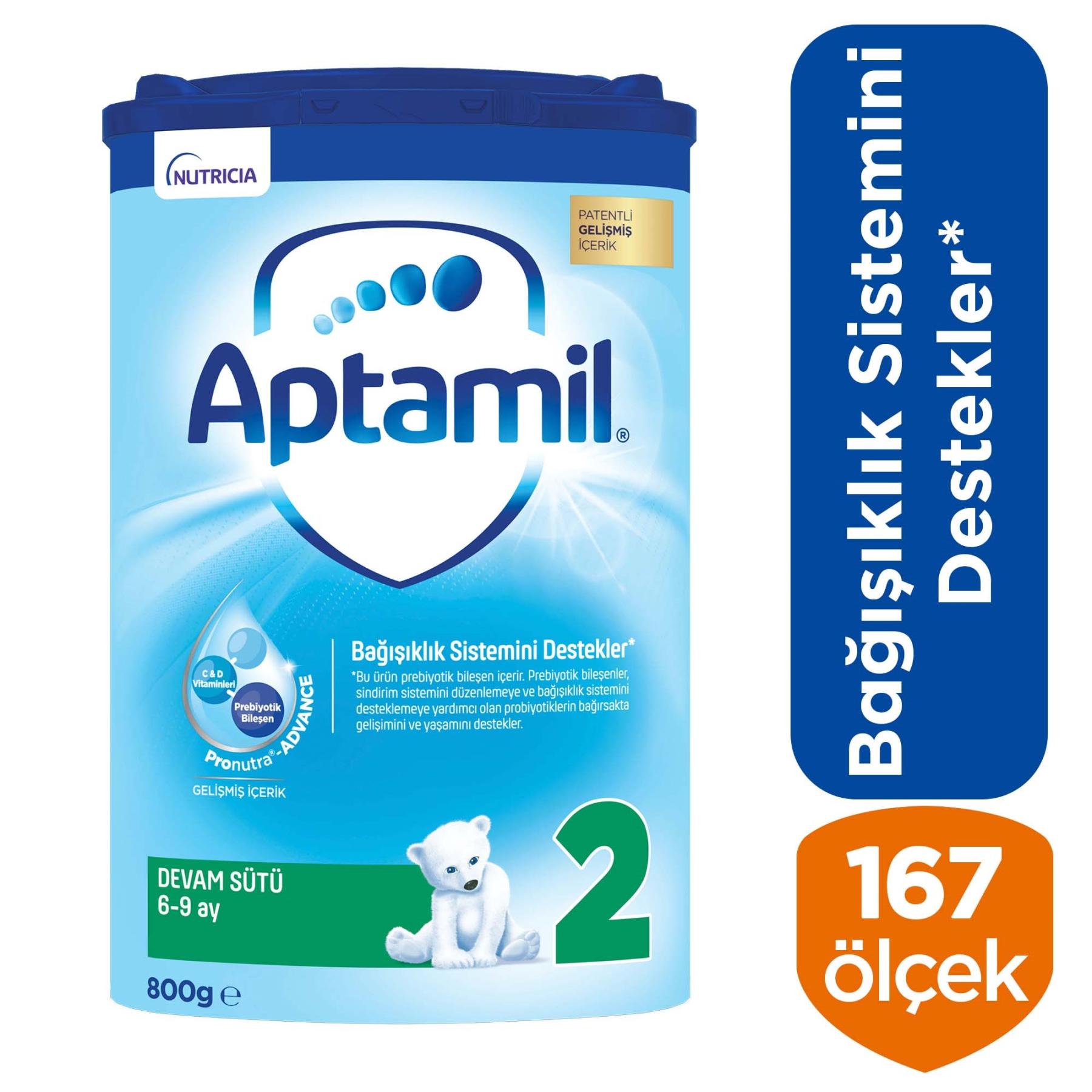 Aptamil Devam Sütü 6-9 Ay 2 800 Gr