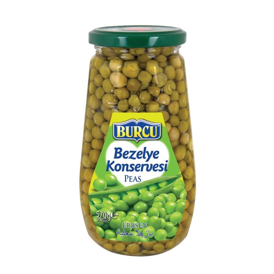 Burcu Bezelye Konservesi 570 gr