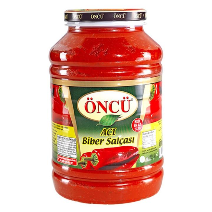 Öncü Biber Salçası Acı  4300 Gr 