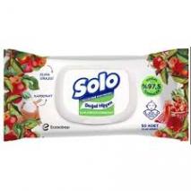 SOLO ISLAK HAVLU 50LI ELMA SIRKESI&KARBONAT