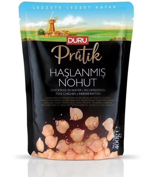 Duru Haşlanmış Nohut 400 Gr