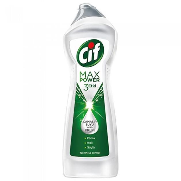 Cif Max Power Krem Yeşil Meşe Esintisi 675 Ml