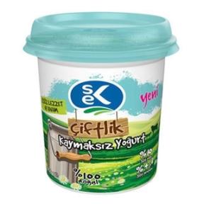 Sek Çiftlik Kaymaksız Yoğurt 900 Gr