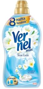 Vernel Max Taze Lale Konsantre Çamaşır Yumuşatıcı 1440 Ml