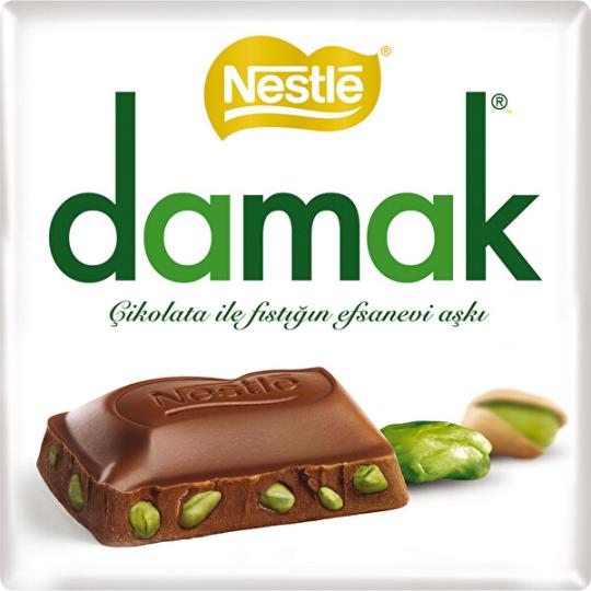 Damak Kare Antep Fıstıklı