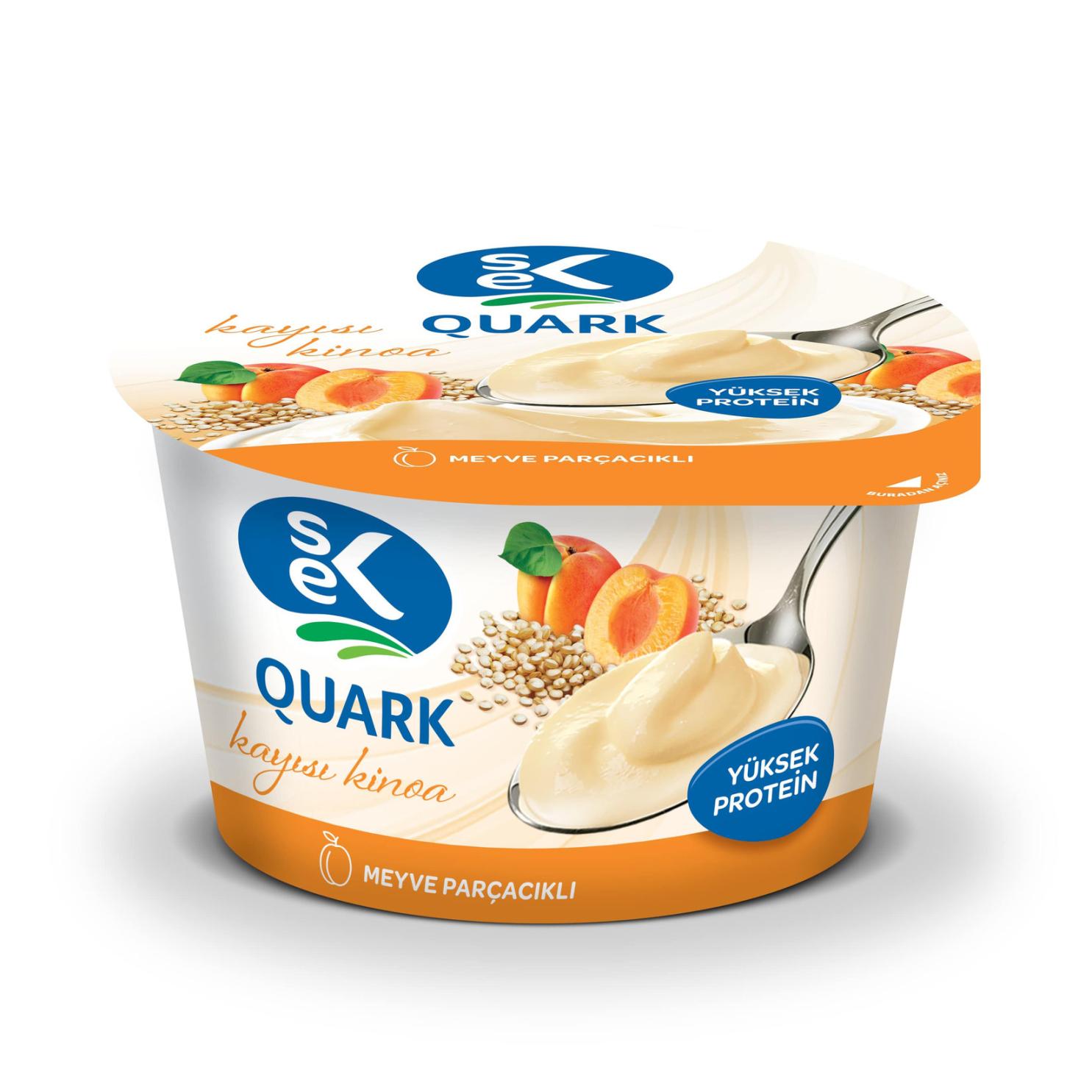 Sek Quark Kayısı-Kinoa 140 Gr