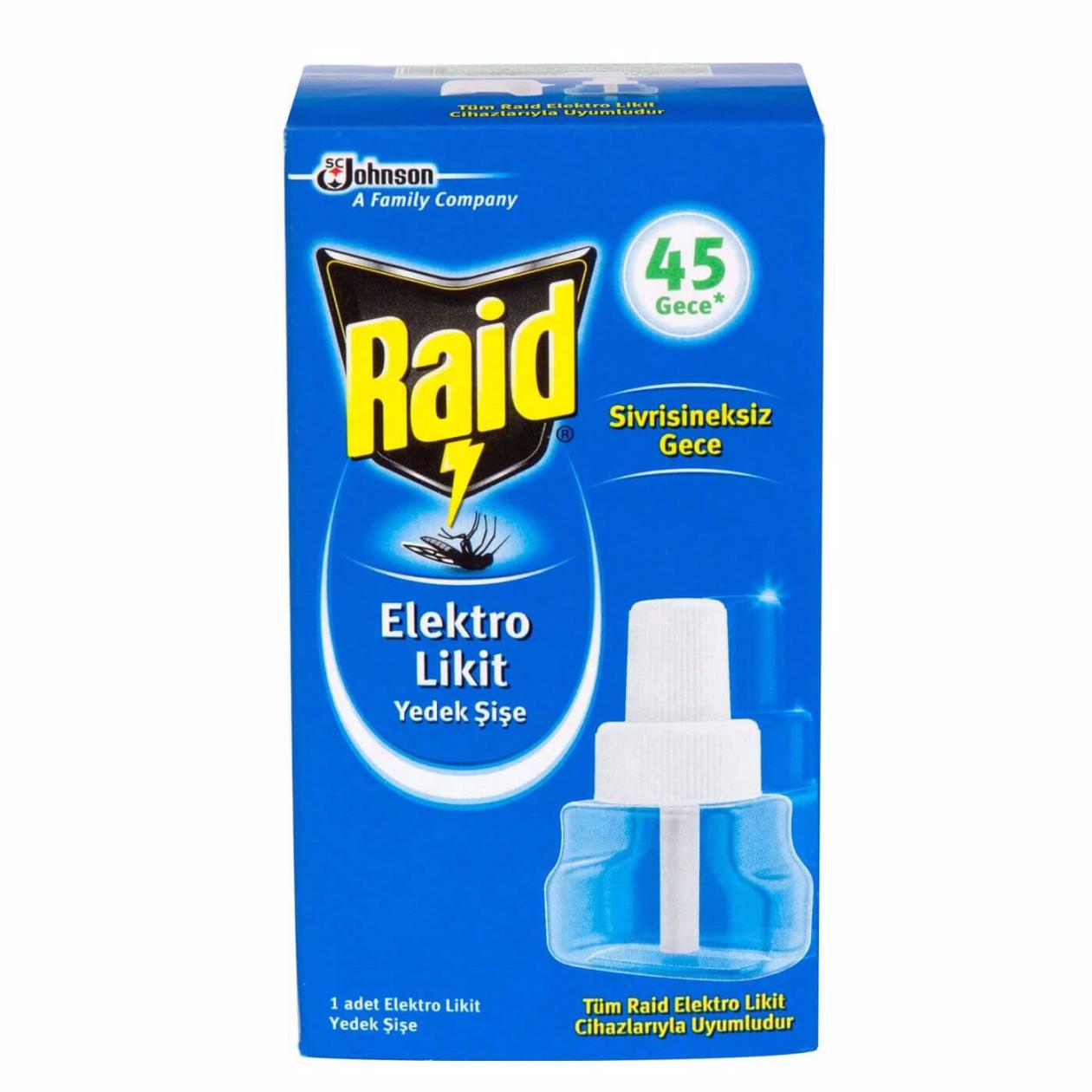Raid Elektro Likit Yedek Şişe 35 Ml