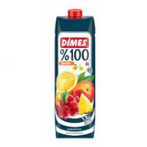 DIMES  100 KARISIK MEYVE SUYU 1 LT