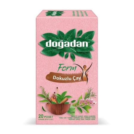 Doğadan Dokuzlu Çay Karışık Bitki Çayı 1,7 Gr x 20 Poşet