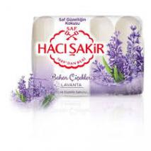 HACI SAKIR GUZELLIK SABUNU 4x70GR LAVANTA