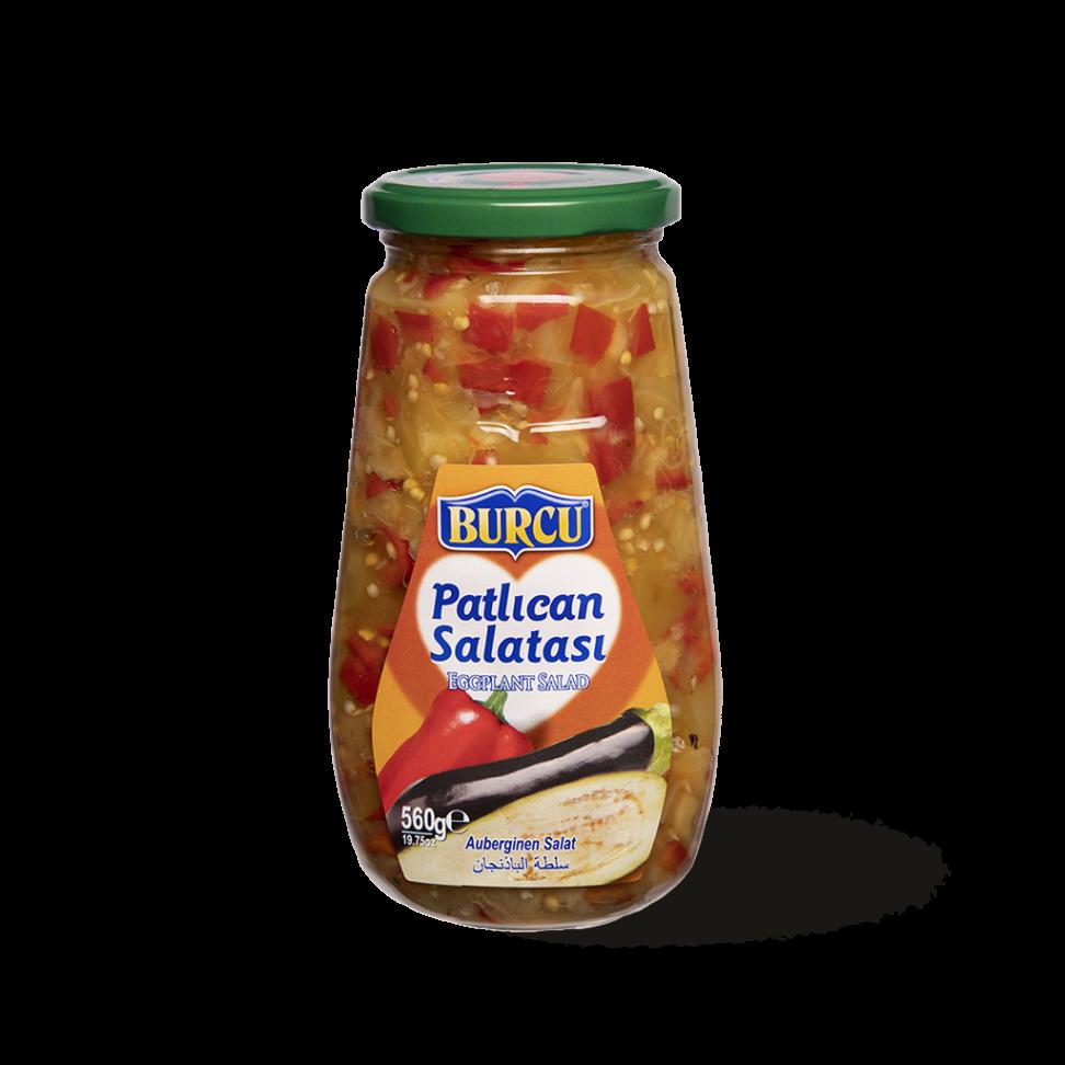 Burcu Patlıcan Salatası Cam 560 Gr