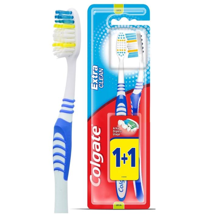 Colgate Extra Clean Diş Fırçası 1Artı1 Adet