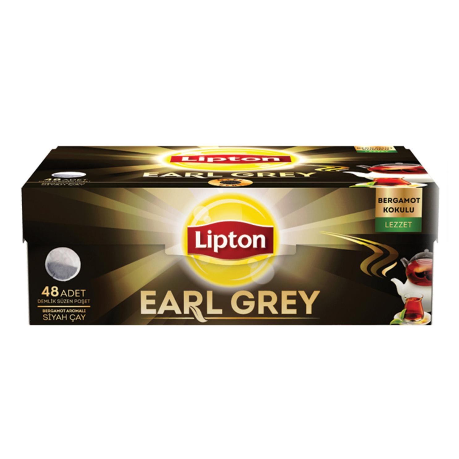 Lipton Earl Grey Tea Demlik Çay 48 x 3,2 Gr