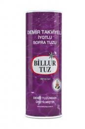 BILLUR TUZ 500G IYOTLU DEMIR TAKVIYELI