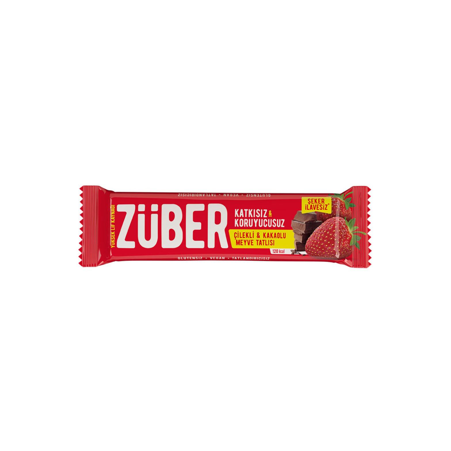 ZUBER MEYVELI BAR 40G CILEK-KAKAO