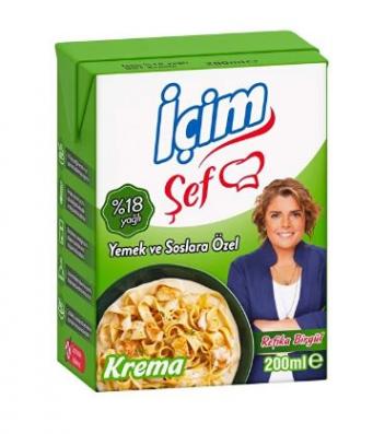 Ülker İçim Şef Yemek Krema 200 Ml