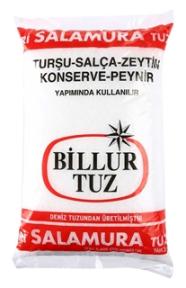 Billur Tuz iri Salamura Tuzu 3 Kg