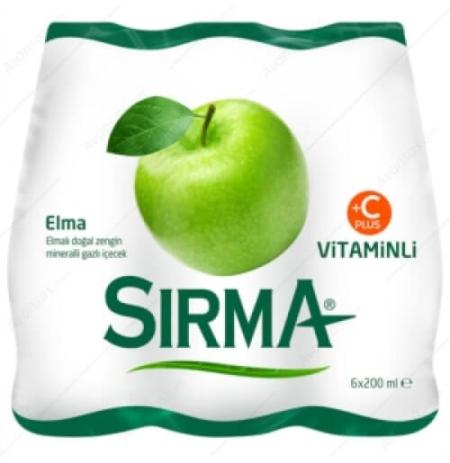 Sırma Soda 6`lı Elmalı