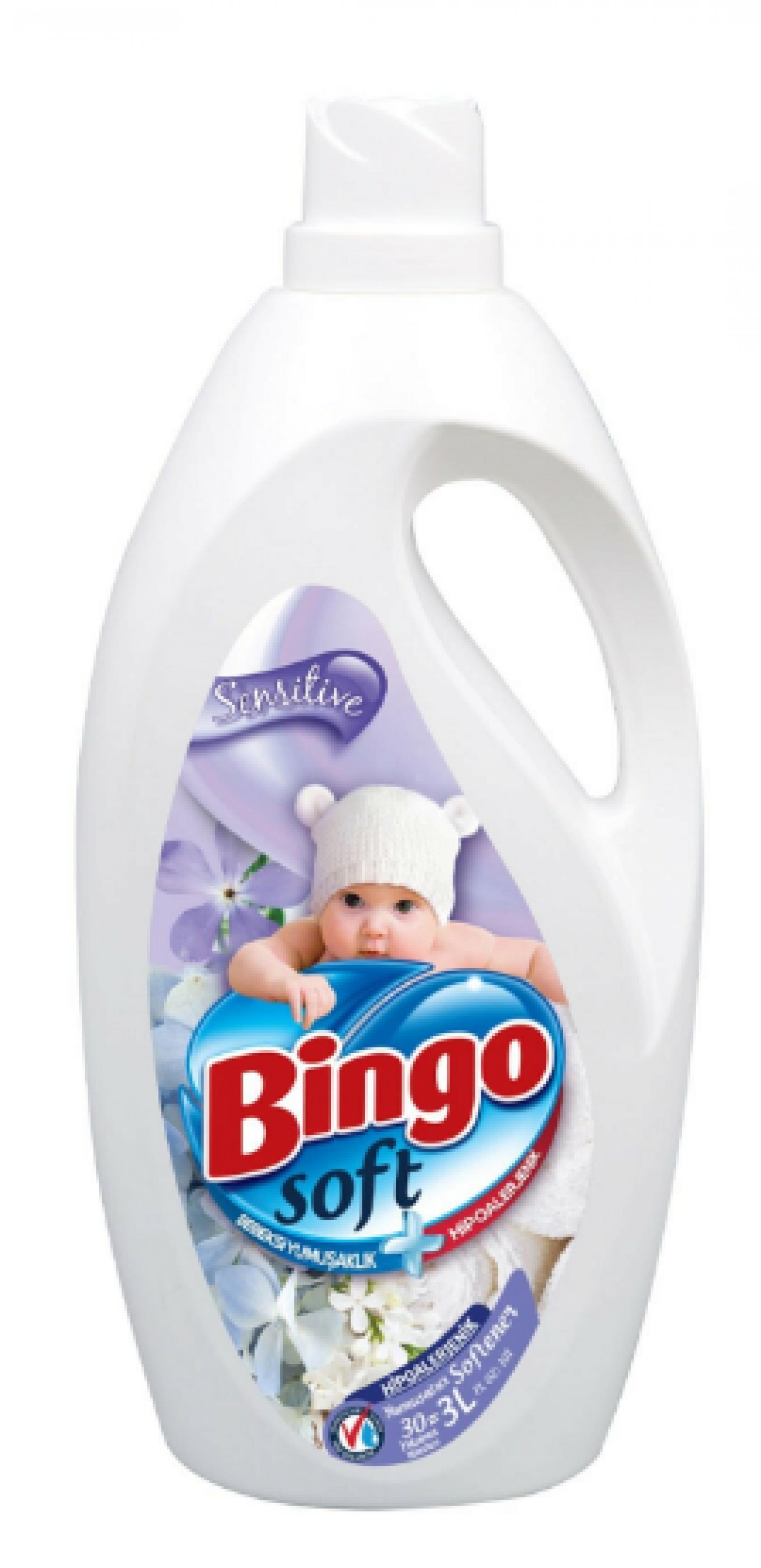 Bingo Soft Sensitive Bebeğimin Kokusu Yumuşatıcısı 3 Lt