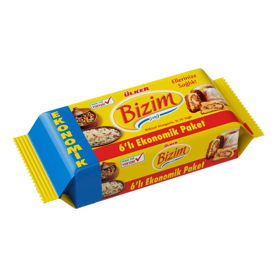 Bizim Yağ Margarin Ekonomik Paket 6`lı