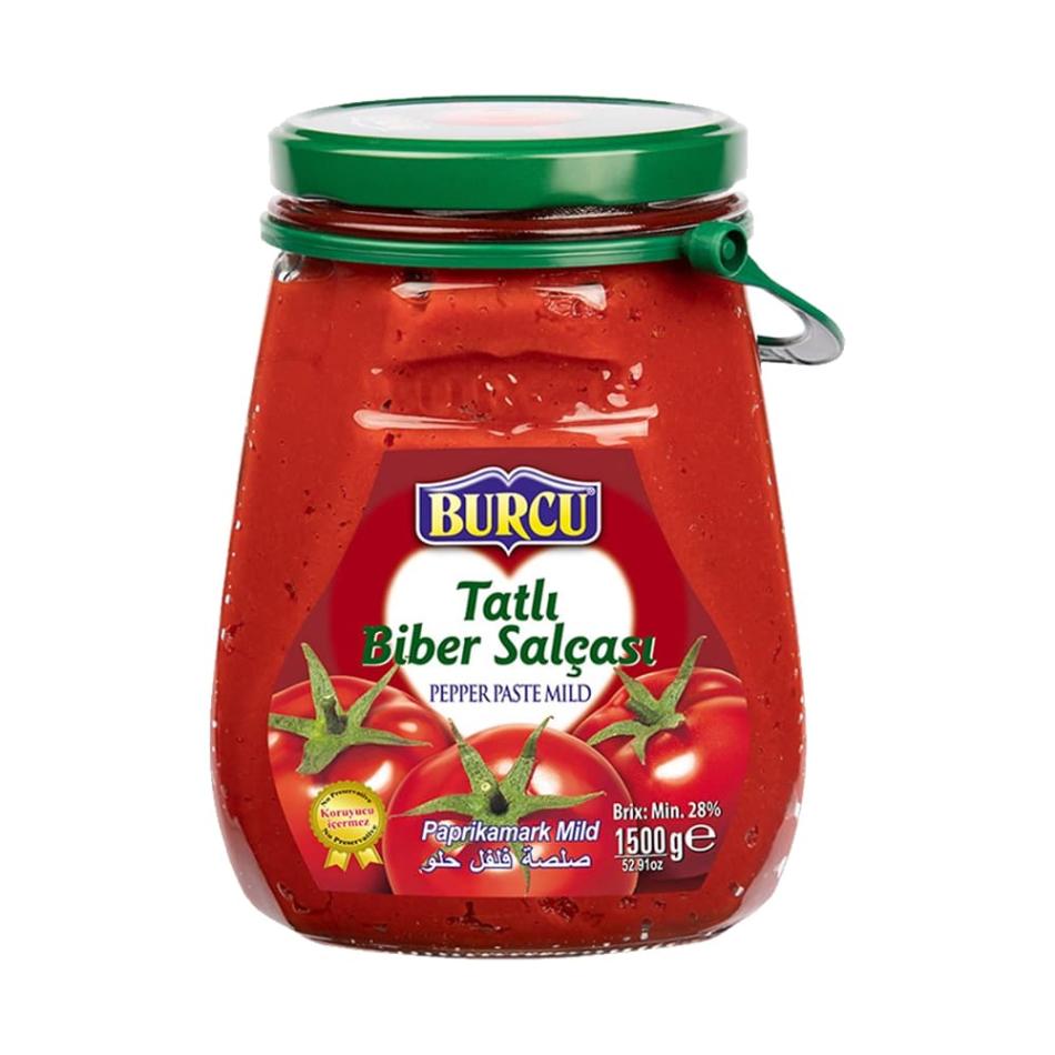 Burcu Tatlı Biber Salçası 1500 gr