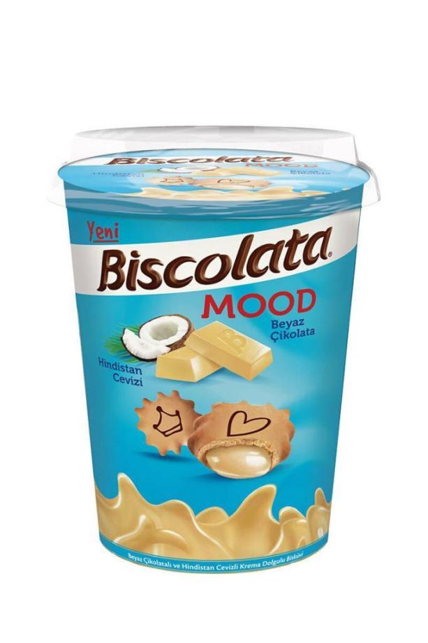 Şölen Biscolata Mood Hindistan Cevizi & Beyaz Çikolata 125 Gr