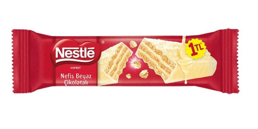 Nestle Beyaz Çikolatalı Gofret