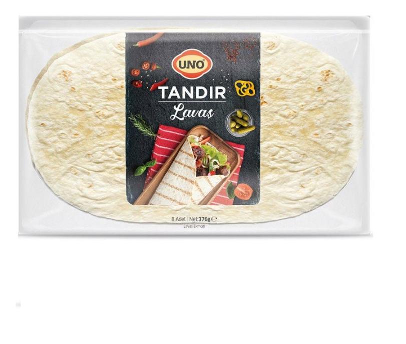 Uno Tandır Lavaş 8`li 376 Gr