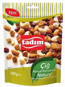 Tadım Naturel Çiğ Karışık Kuruyemiş 180 Gr