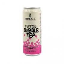 BOBACO BUBBLE TEA STRAWBERRY&LEMONADE 330ML