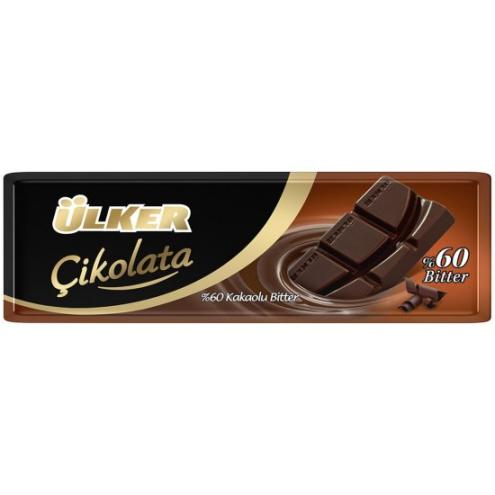 Ülker Çikolata Bitter %60 30 Gr