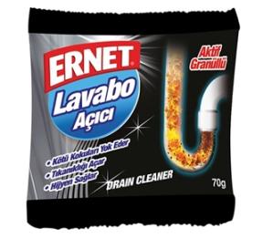 Ernet Süper Lavabo Açıcı Aktif Granül Tekli 70 Gr