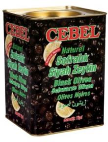 Cebel Siyah Zeytin 321-350 3500 Gr