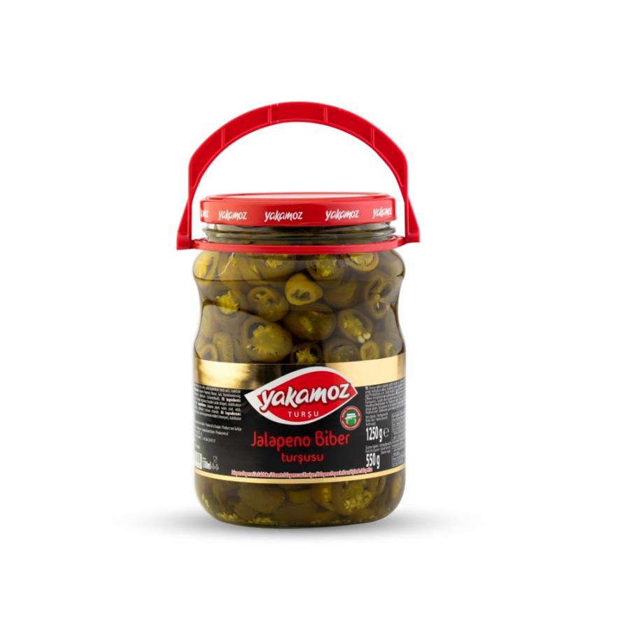 Yakamoz 1250 Gr Jalapeno Biber Turşusu Cam